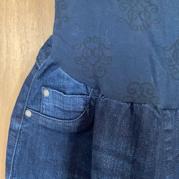 Relisted Jessica Simpson maternity jean secret fit belly size M maternity - Picture 5 of 16